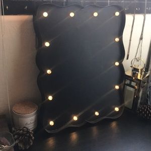 Home decor light up chalkboard